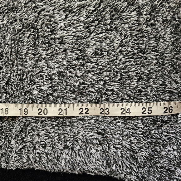 Jason Maxwell Womens Gray And Black Zip Up Furry Vest Size 3X - Picture 9 of 10